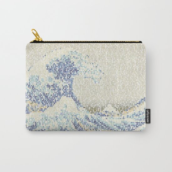 Riders On The Great Wave Carry-All Pouch