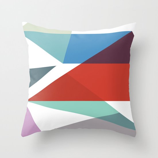 Shapes 015 Throw Pillow