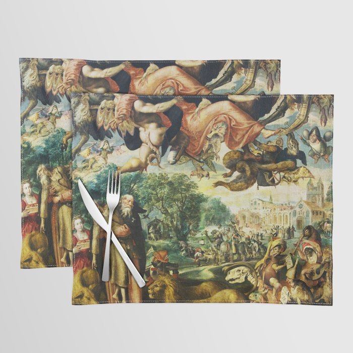  temptation of st anthony Placemat