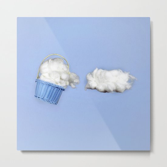 The cloud harvester Metal Print