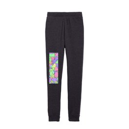 Clutter Shapes Abstract 1 Kids Joggers