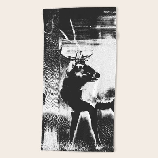 Tired Beach Towel