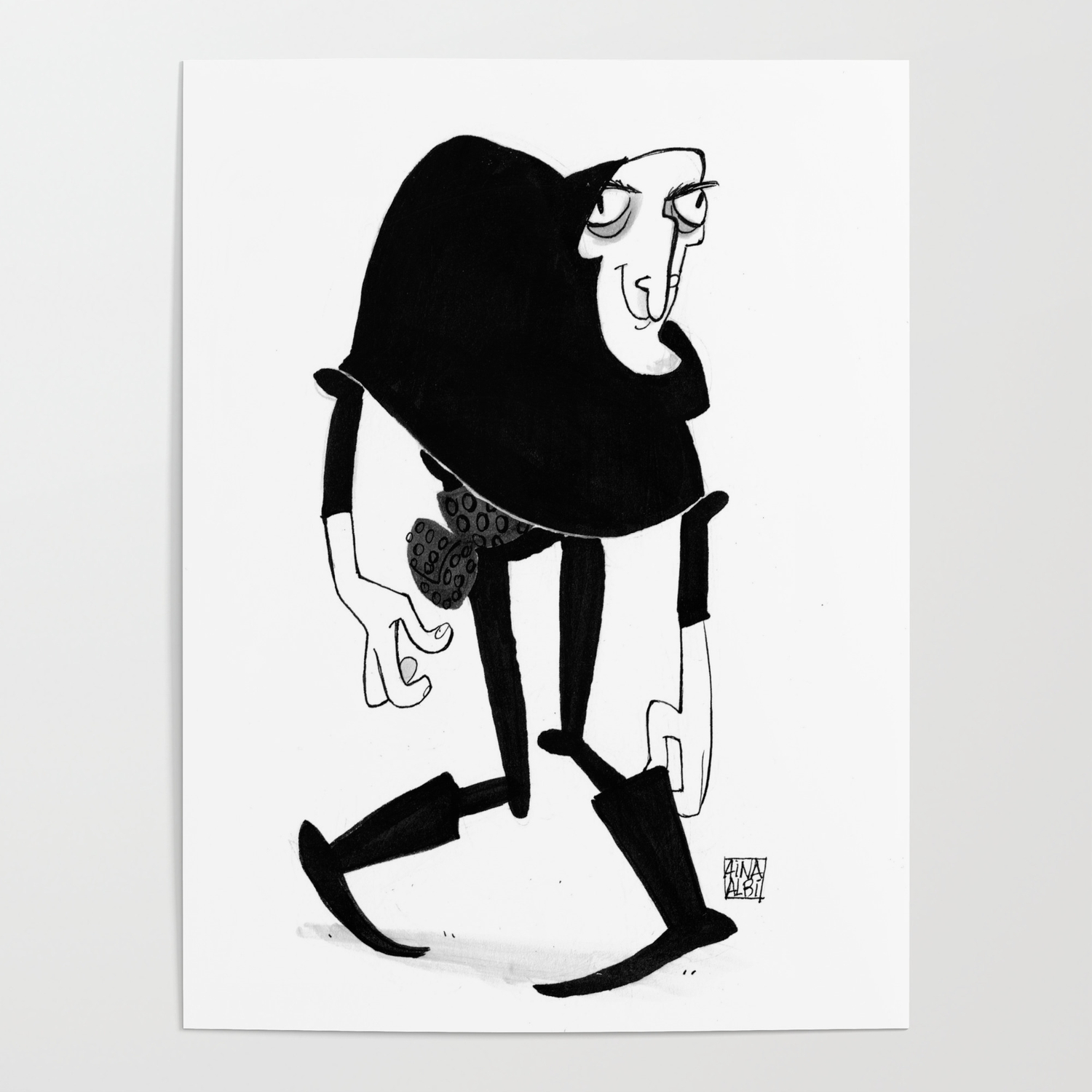 Igor. Young Frankenstein Poster by Aina Albi | Society6