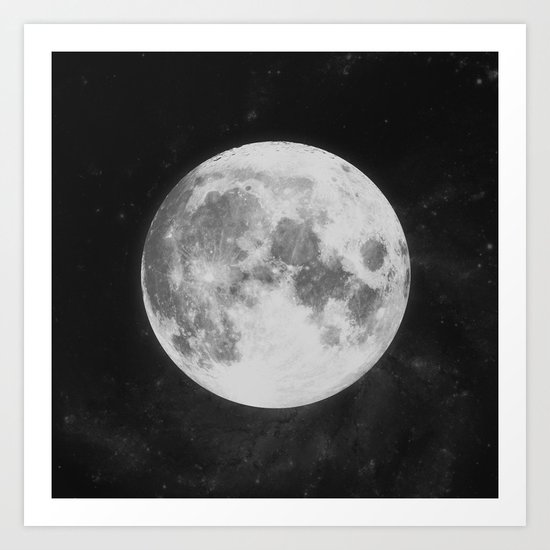 The Moon Art Print