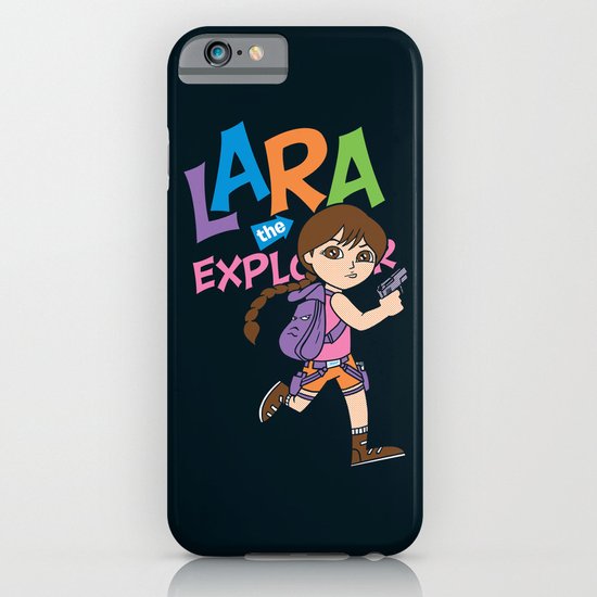 Lara the Explorer iPhone & iPod Case