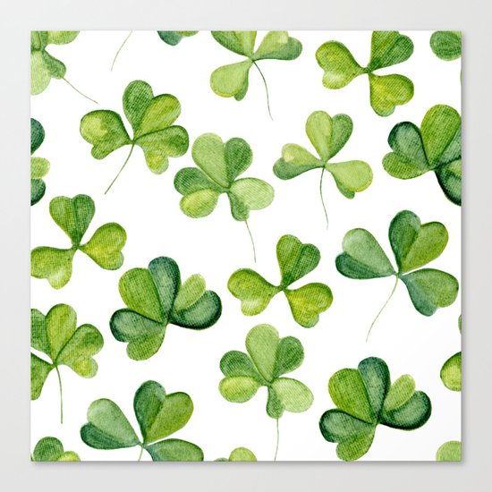 Clover Canvas Print