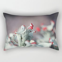Cladonia Cup Lichen  Rectangular Pillow