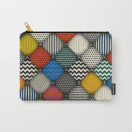 buttoned patches Carry-All Pouch