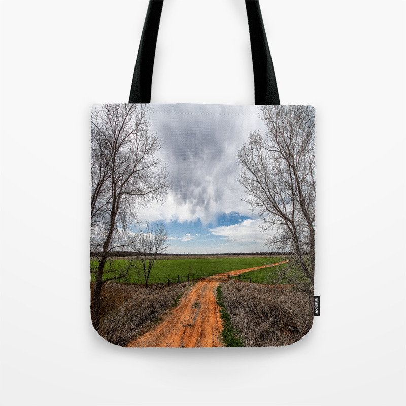 country road tote bag
