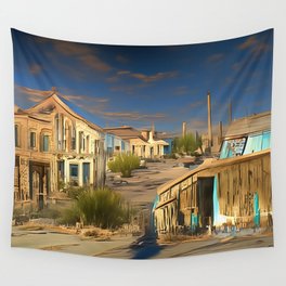 Ghost Town Wall Tapestry