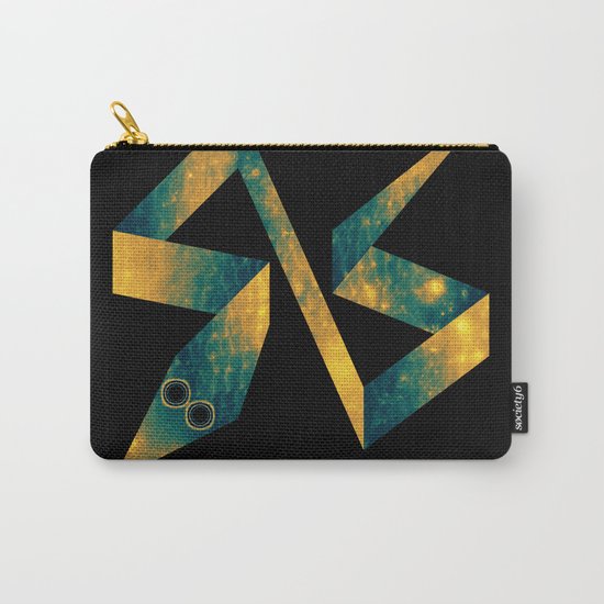 Snake Exploring Space Carry-All Pouch