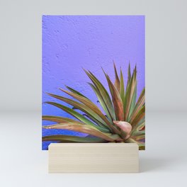 Purple Cactus Mini Art Print