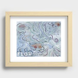 Go With The Flow Recessed Framed Print