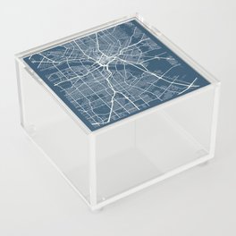 Dallas city cartography Acrylic Box