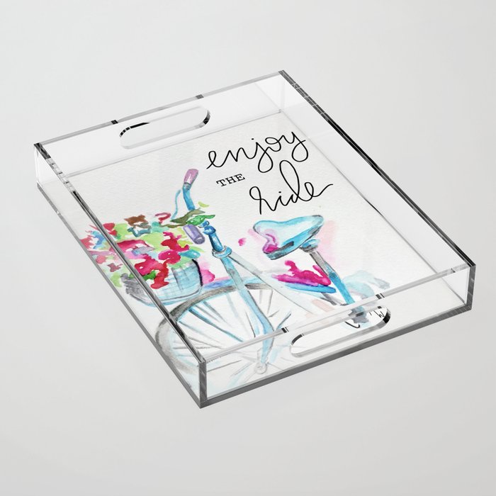 Enjoy the Ride - Bike Acrylic Tray