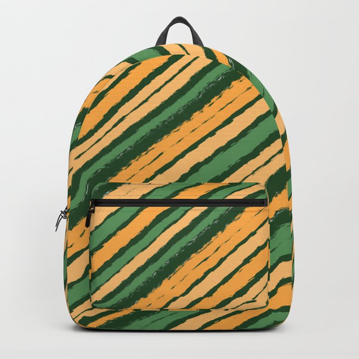 Green and orange backpack clearance
