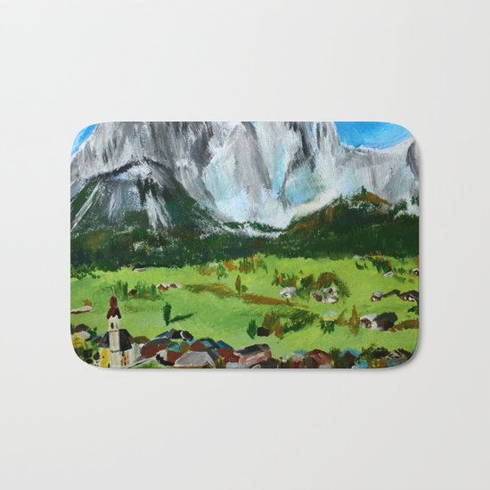 Austria Tyrol Mountains Bath Mat