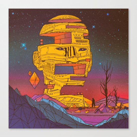DECIMATOR01 (everyday 03.22.16) Canvas Print