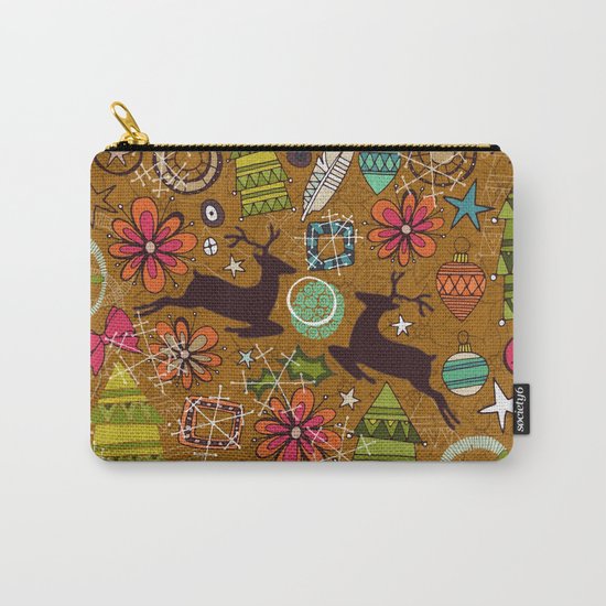 joyous jumble gold Carry-All Pouch