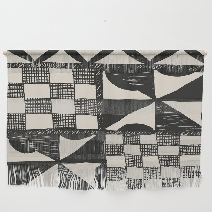 Tapa | Barkcloth | Pacifica | Pasifica | Abstract Patterns | Pacific Islands | Tribal | Ethnic | Wall Hanging