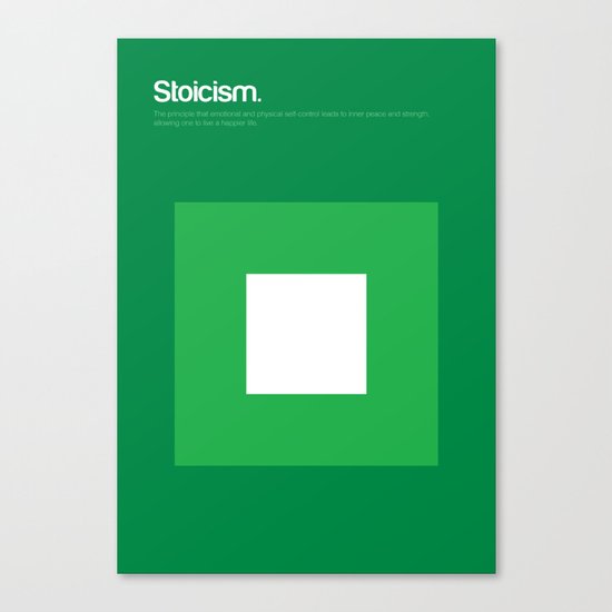 Stoicism Canvas Print