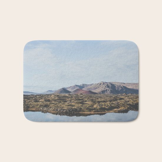 Borgarnes, Iceland Bath Mat