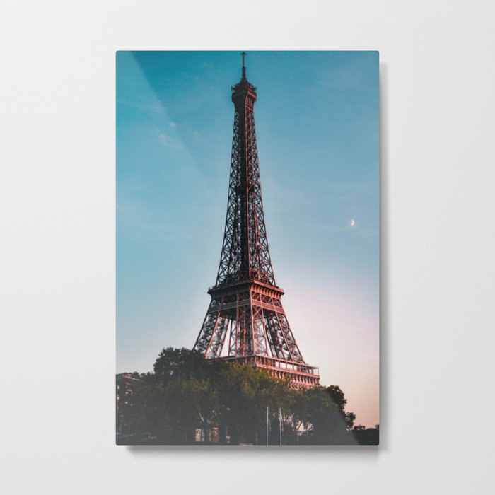 Eiffel Tower Metal Print