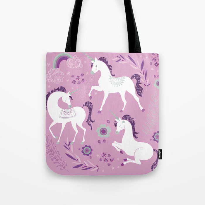 Unicorn Dance Tote Bag
