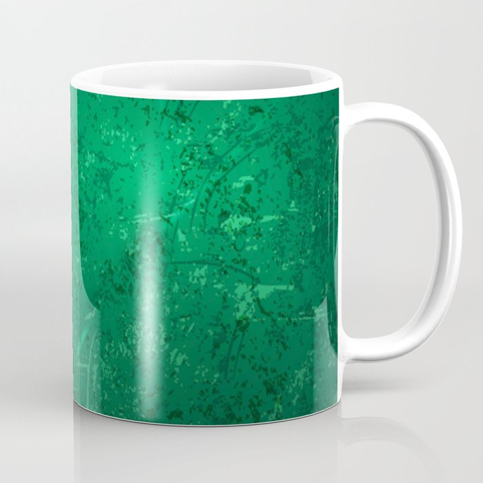 GREEN ECO GRUNGE. Coffee Mug