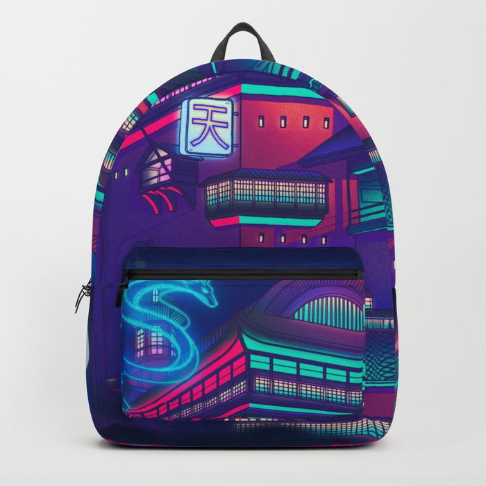 Neon Bath House Backpack