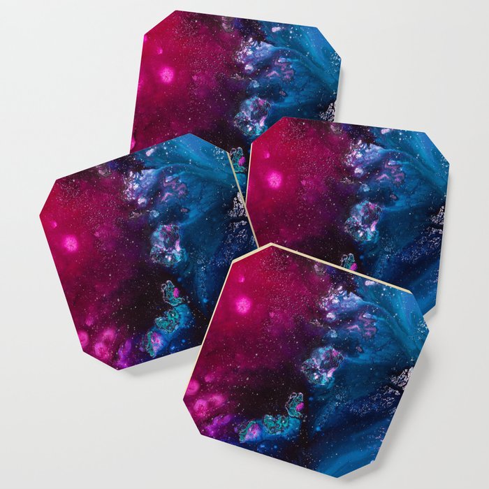 Oceans and Nebulas Coaster