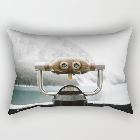 Lake Louise #landscape #society6 Rectangular Pillow