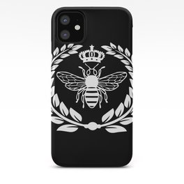 QUEEN BEE iPhone Case | Graphicdesign, Bee, Happy, Be Kind, Bee Confident, Bumblebee, Smile, Confidence, Yellow, Honey 