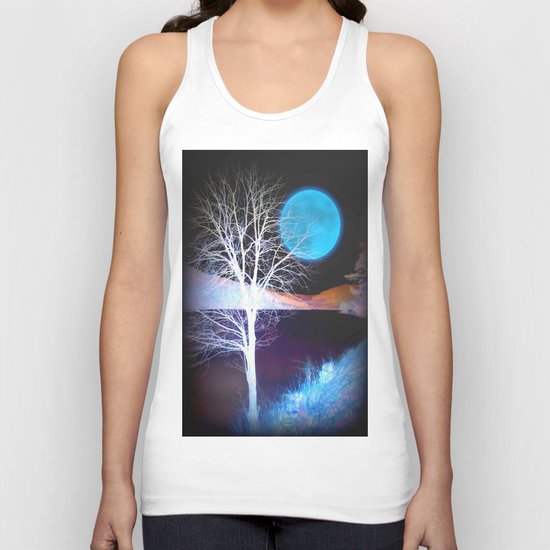 Moon Tree Unisex Tank Top