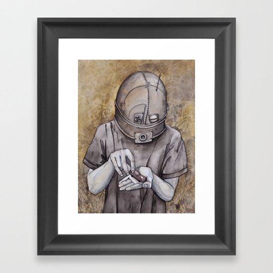 It starts early Framed Art Print