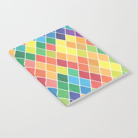 Watercolor Geometric Pattern II Notebook