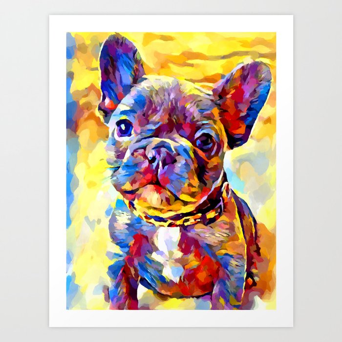 French Bulldog 7 Art Print