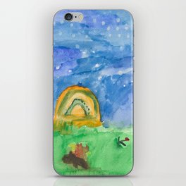 Night in the forest iPhone Skin