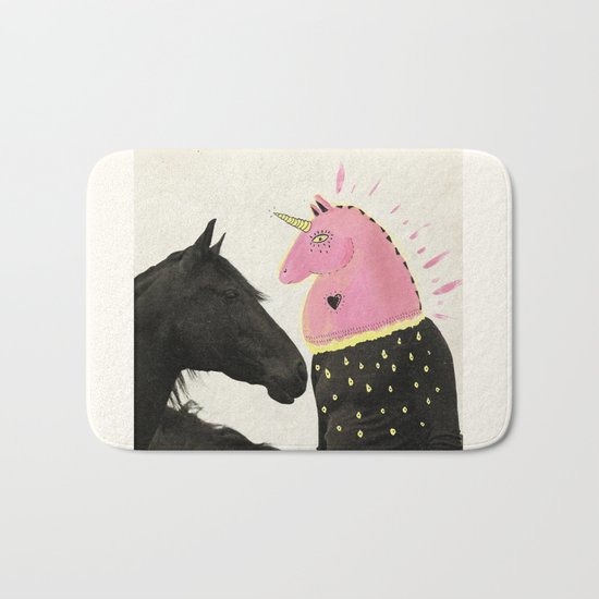 goodbye horses Bath Mat