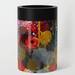 Kandinsky Action Painting Street Art Colorful Can Cooler