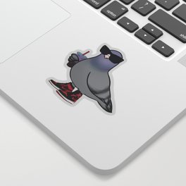 Boba Pigeon Sticker