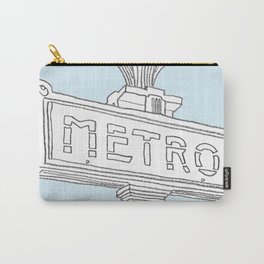 Paris Metro Carry-All Pouch