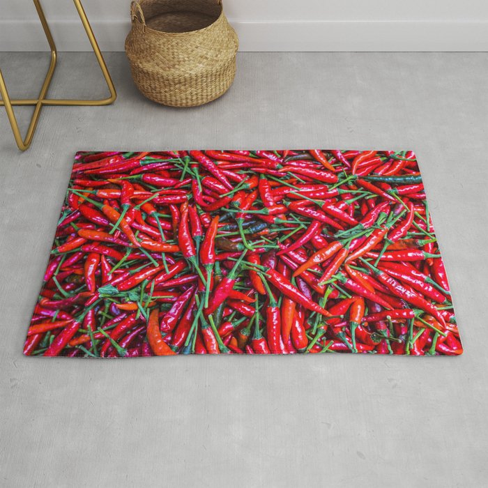 Red paprica Rug