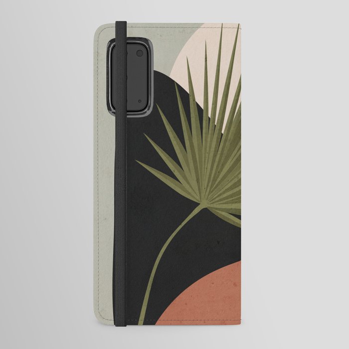 Tropical Leaf- Abstract Art 5 Android Wallet Case
