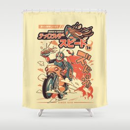 Ramen Rider Shower Curtain