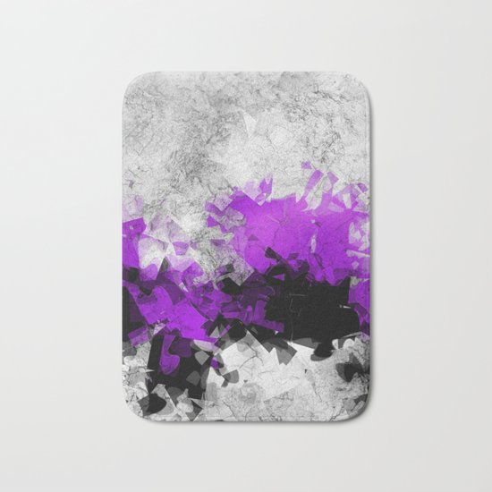 window curtain - puzzle -1- Bath Mat