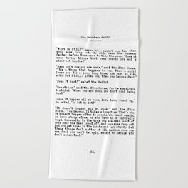 Inspirational Quotes Beach Towels Society6