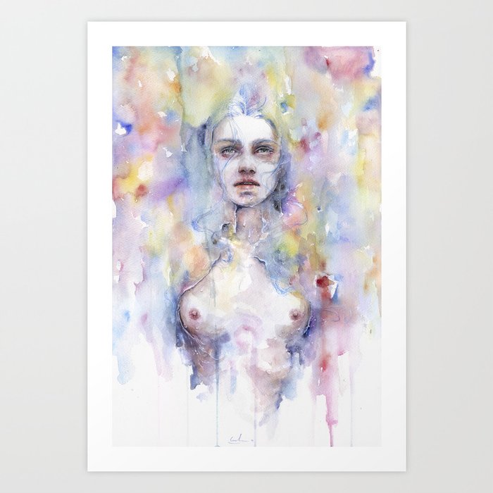 Discover the motif EMERGED by Agnes Cecile as a print at TOPPOSTER