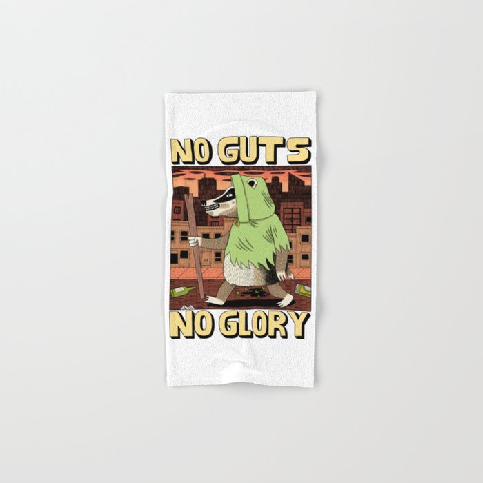 No Guts No Glory - Badger Hand & Bath Towel