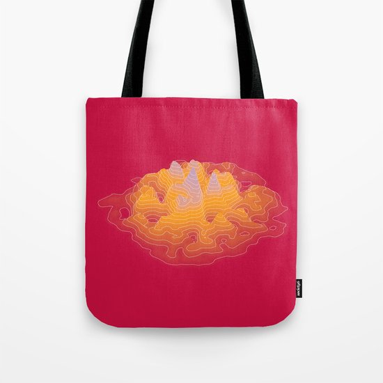 geography for the waiting unknown b Tote Bag